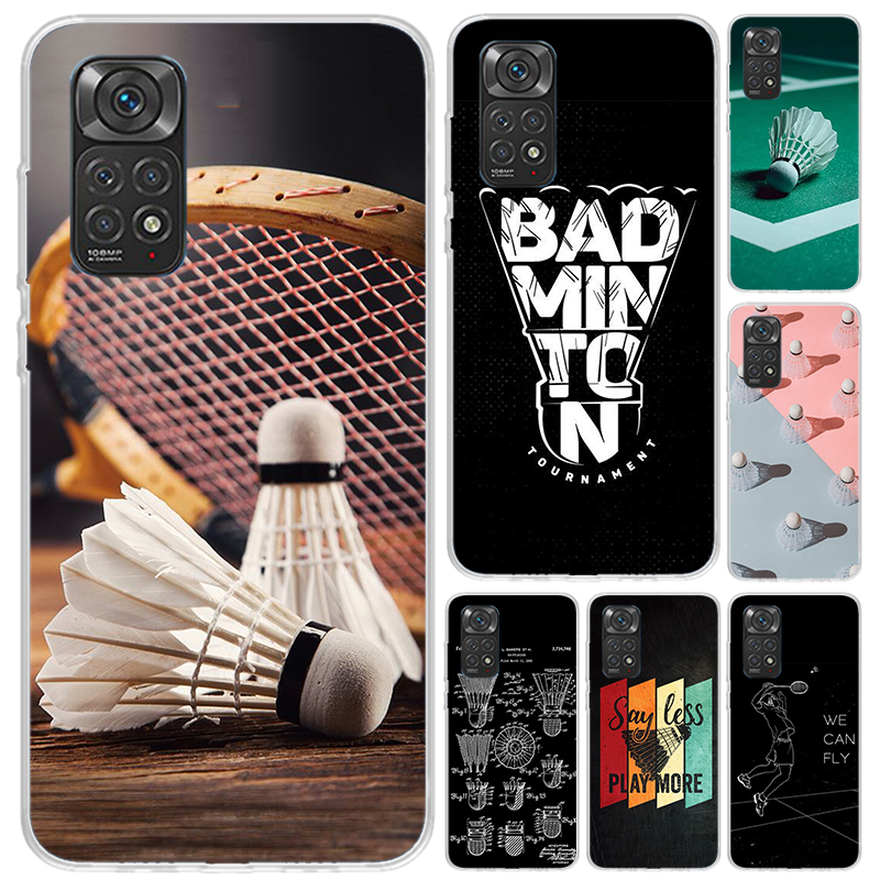Badminton Logo - Чехол для телефона с принтом для