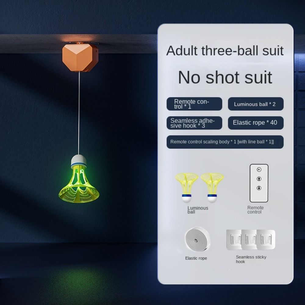 Badminton Rebound Trainer - Набор для самостоятельных тренировок по бадминтону:
