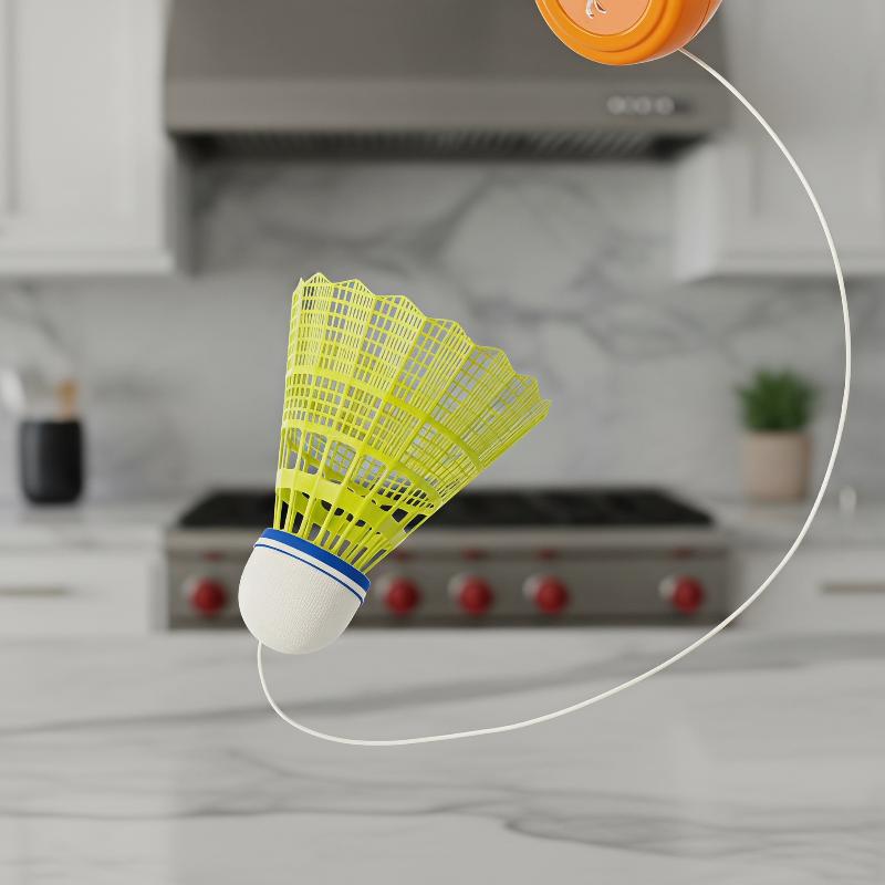 Автоматический выдвижной трена – обзор и цена Badminton Rebound Trainer