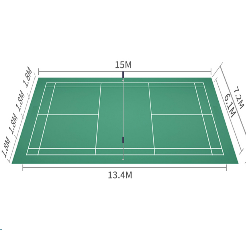 Коврик для бадминтона из ПВХ B – обзор и цена Badminton Logo